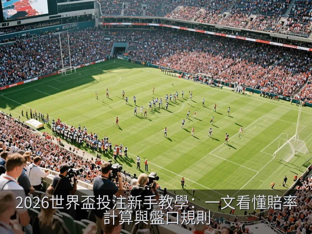 2026世界盃投注新手教學：一文看懂賠率計算與盤口規則